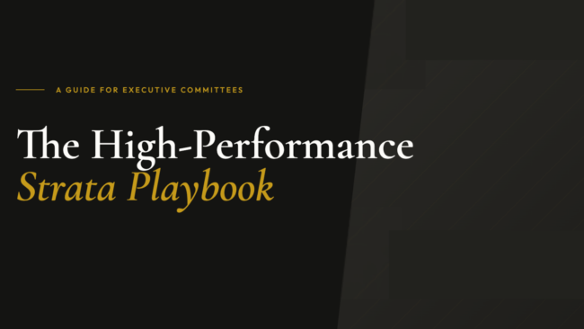 The High-Performing Strata Playbook
